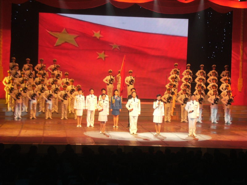 The Stage in Dalian Naval Vessel Academy